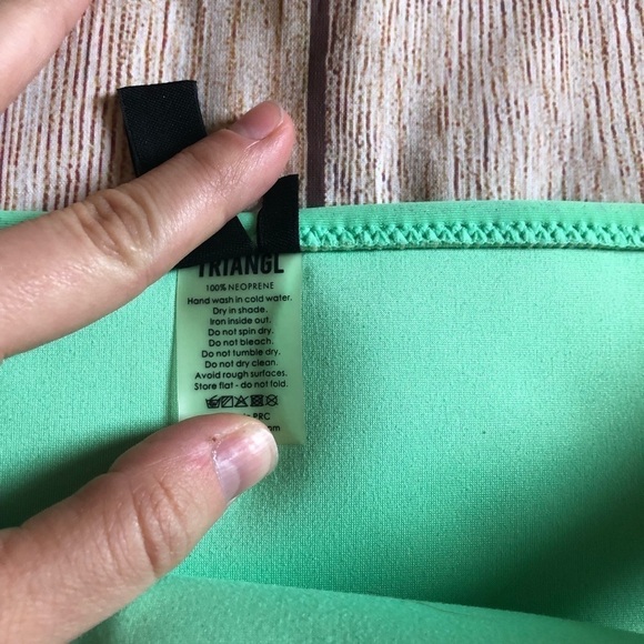 Triangl Green Bikini Bottoms - Picture 3 of 6